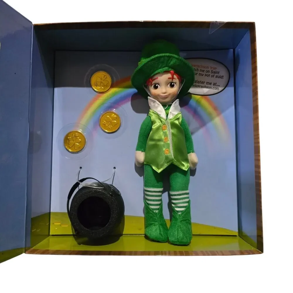 Lucky Little Leprechaun St Patricks Day Tradition Deluxe Box Storybook